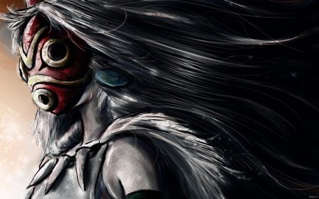 Маска принцессы мононоке