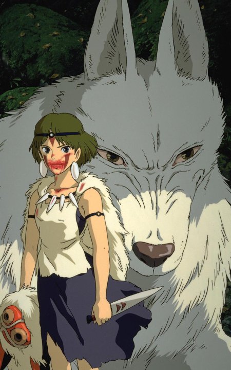 Хаяо миядзаки аниме принцесса мононоке