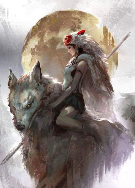 Принцесса мононоке оборотень