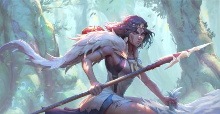 Принцесса мононоке фэнтези