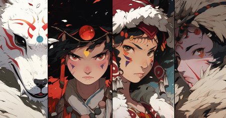 Принцесса мононоке персонажи