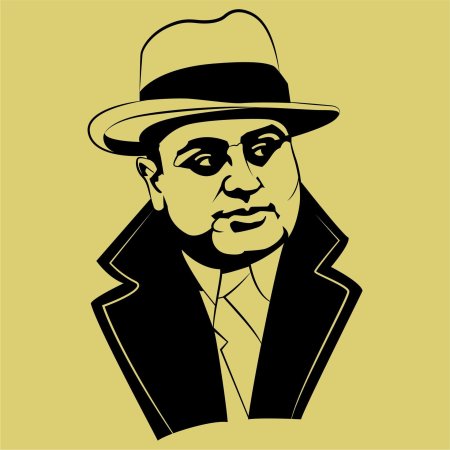 Аль капоне портрет