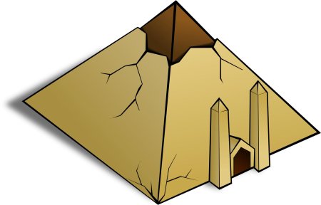 Египетская пирамида рисунок