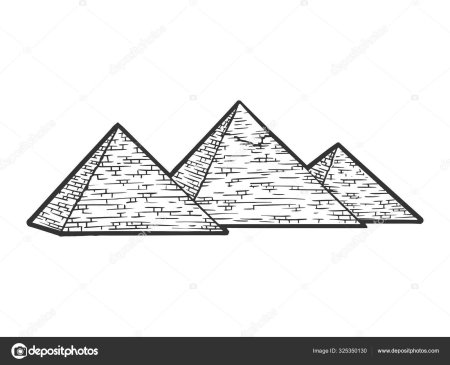 Пирамида хеопса эскиз