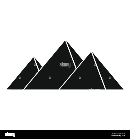 Пирамида силуэт