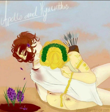 Аполлон и гиацинт арт