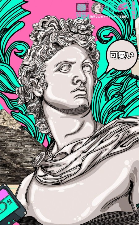 Давид микеланджело поп арт