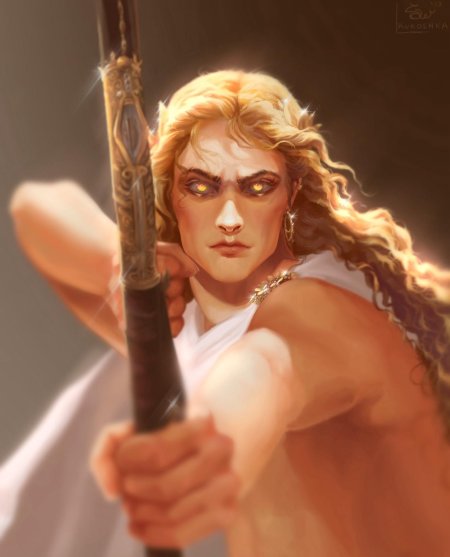 Аполлон бог арт