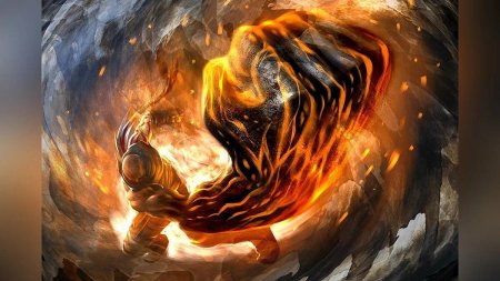 Огненный арт