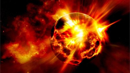 Солнце огонь