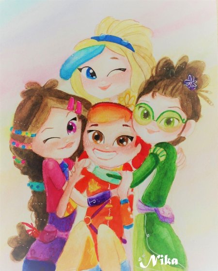 Сказочный патруль алёнка и снежка маша