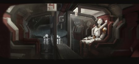 Интерьер космического корабля