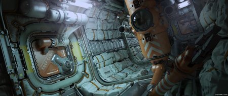 Космический корабль изнутри
