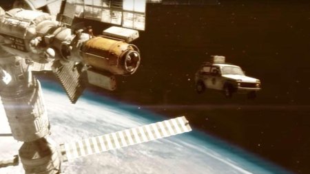 Нива в космосе