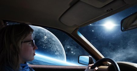 Автомобиль в космосе