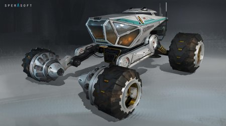 Rover марсоход концепт-арт