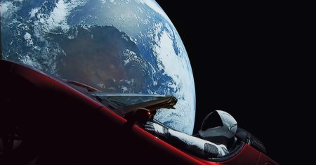 Тесла в космосе