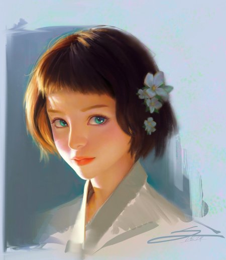 Портрет девушки