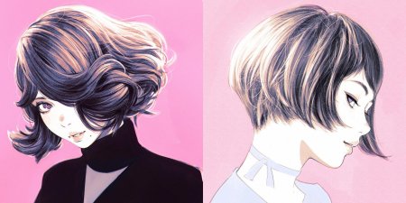 Аниме прическа