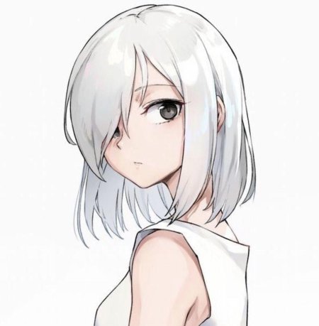 Аниме с белыми волосами