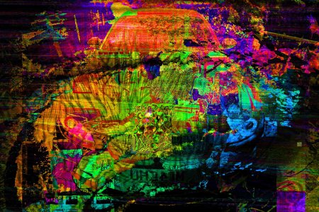 Яркая абстракция