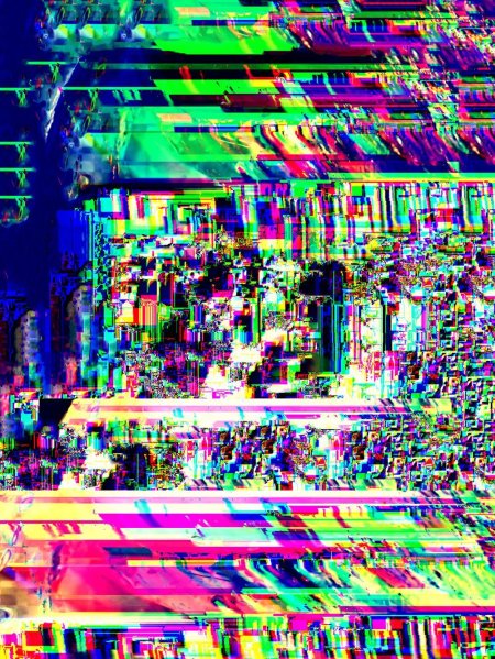 Glitchcore эффект