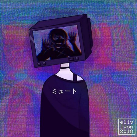 Глитч телевизора