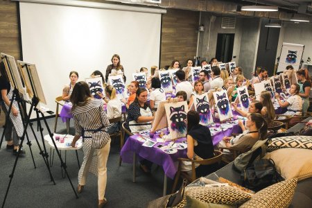 Корпоратив в арт студии