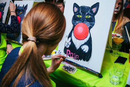 Арт вечеринка painty