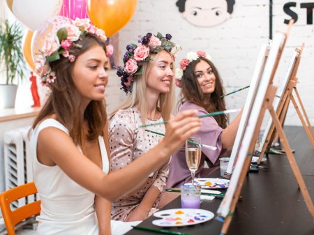 Девичник арт вечеринка