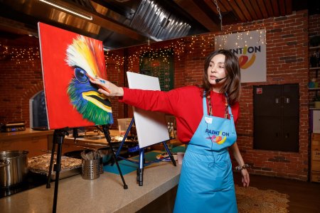 Арт вечеринка painton