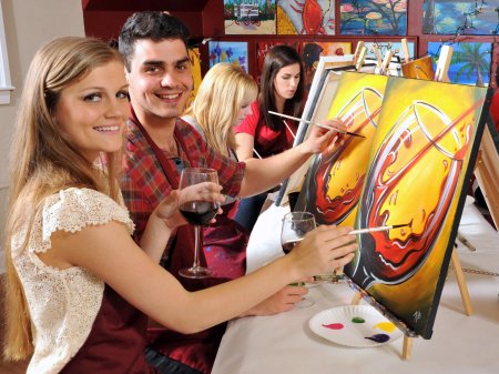 Вечеринка с рисованием