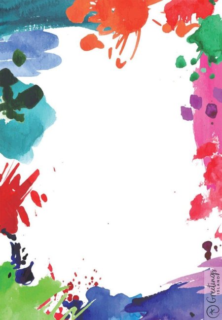 Фон для презентации краски