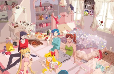 Пижамная вечеринка сейлормун