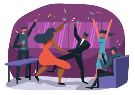 Вечеринка иллюстрация