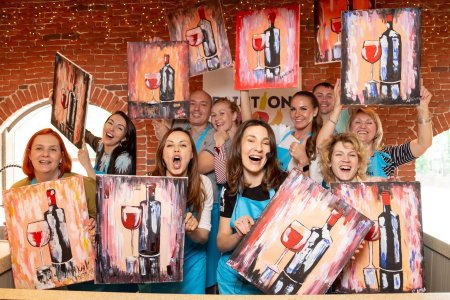 Девичник рисование картин