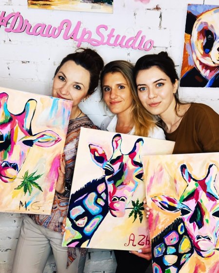 Картина для рисования арт вечеринки