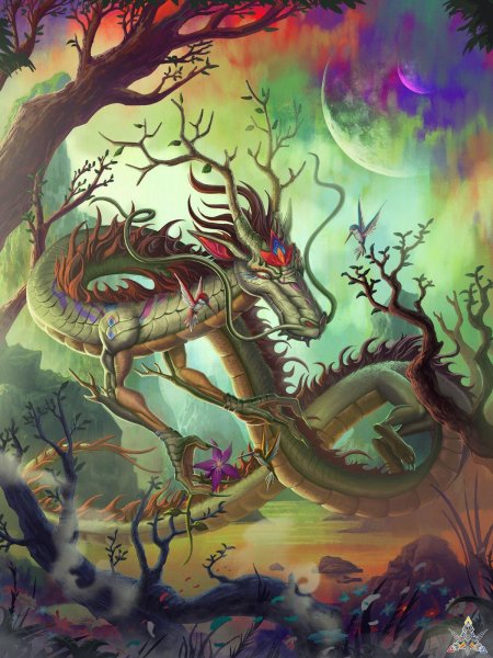 Китайский дракон лун ван