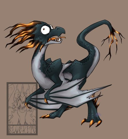 Птица дракон