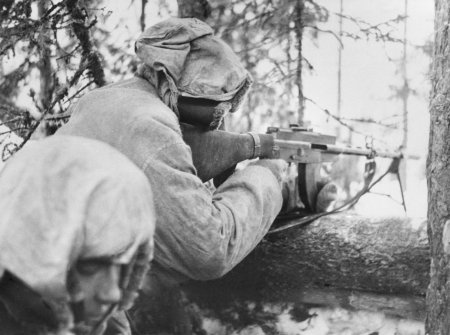 Финский снайпер симо хяюхя