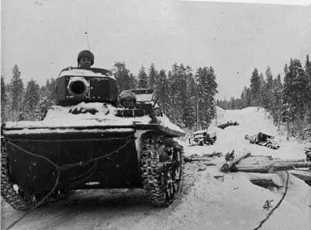 Советско финская война танки