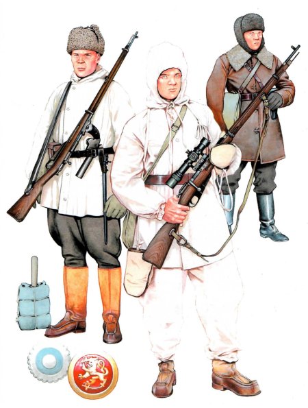 Форма солдат финской армии 1939