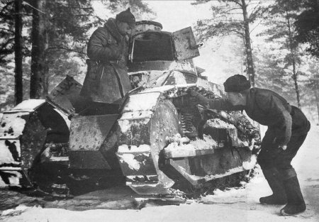 Танки советско-финской войны -