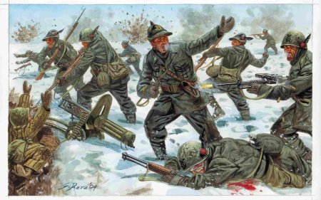 Солдаты советско-финской войны -