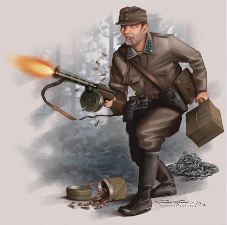 Солдат финской армии