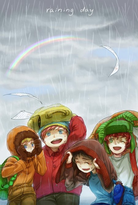 Стэн кайл картман и кенни