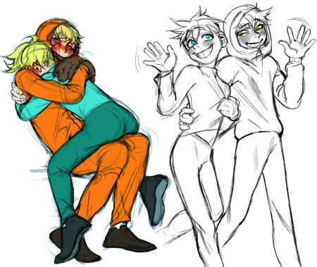 Южный парк кенни и баттерс