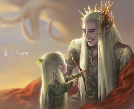 Трандуил и маленький леголас