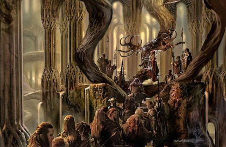 Хоббит дворец трандуила