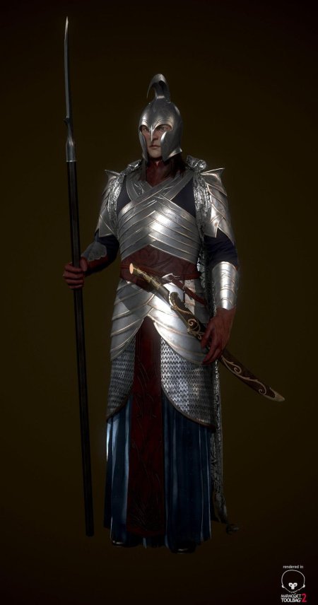 Эльфы нолдор броня